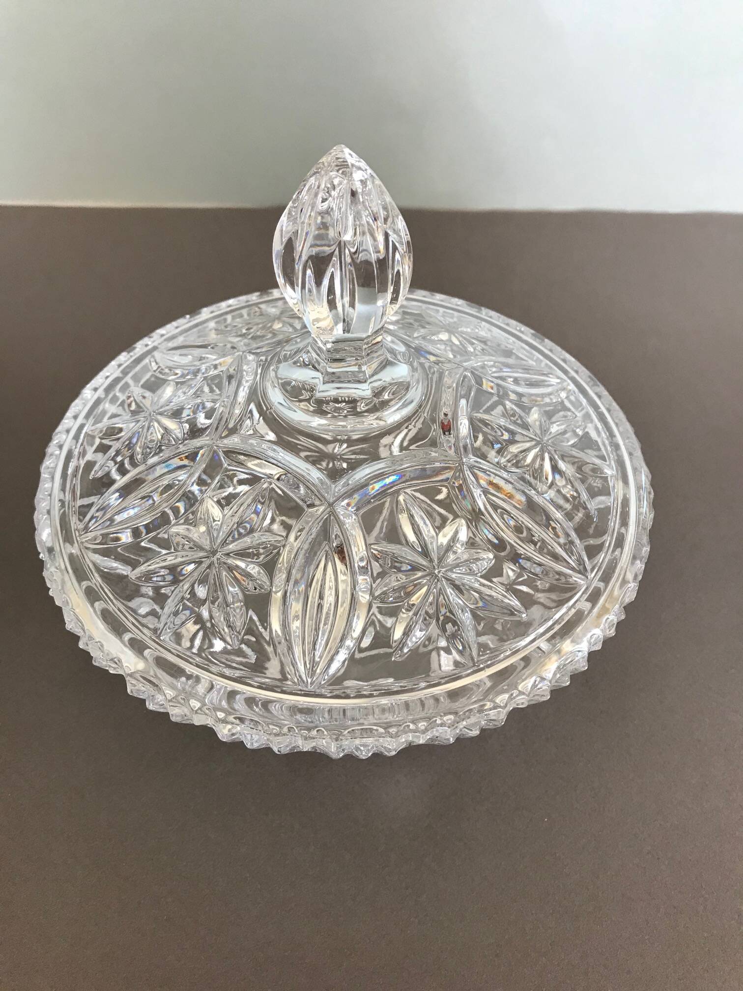 Crystal candy dish
