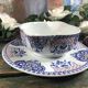 Gravy boat and its frame Gien Royal