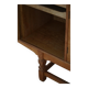 Low oak sideboard, mid-century modern, made by a Danish cabinetmaker, 1960s.