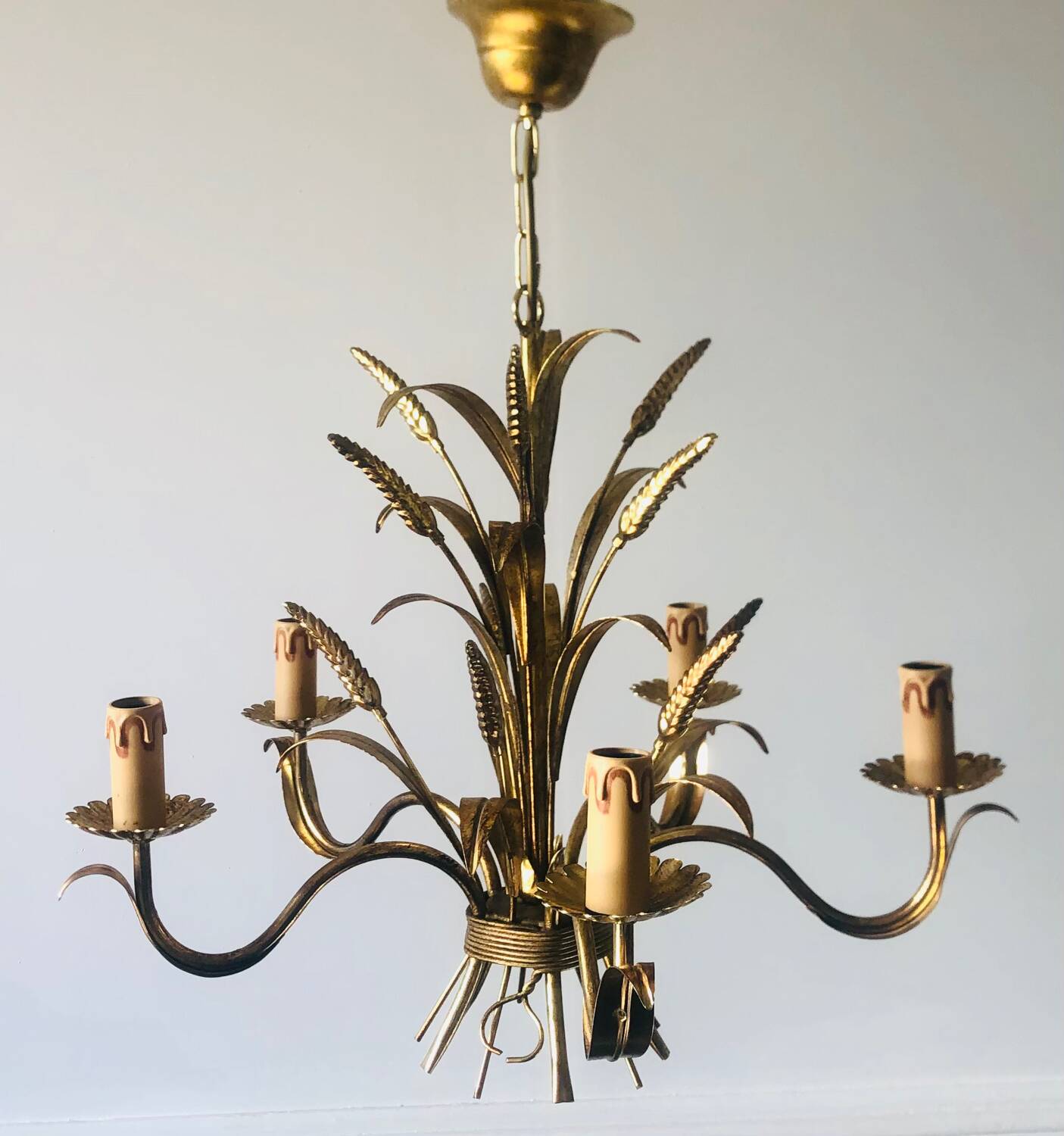 Lustre florentine dit épi de blé par Hans Kögl