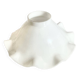 White opaline tulip glass lampshade