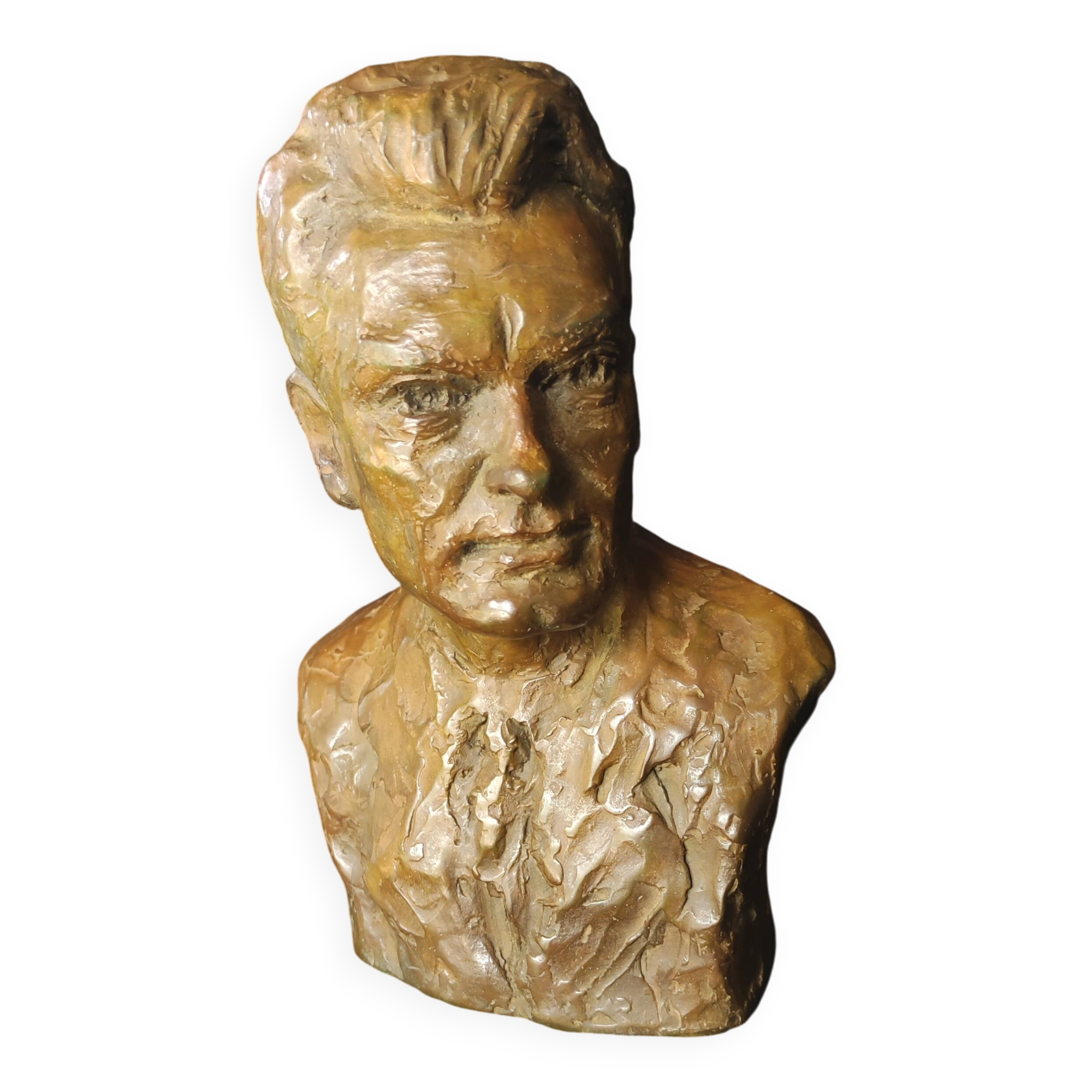 Bronze jean marais signed langloys limited edition 1/8