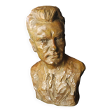 Bronze jean marais signed langloys limited edition 1/8
