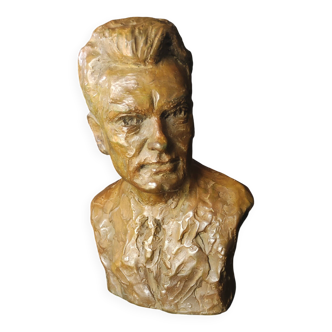 Bronze jean marais signed langloys limited edition 1/8