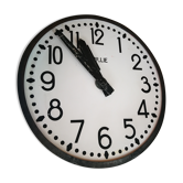 Industrial clock Brillie backlit station