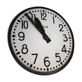 Industrial clock Brillie backlit station