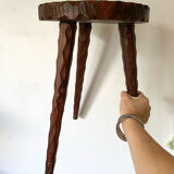 Vintage tripod stool