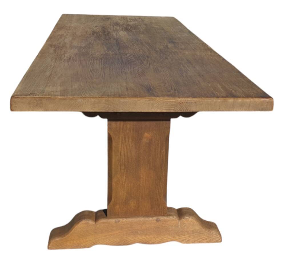 Solid wood farmhouse table long 230cm