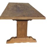 Solid wood farmhouse table long 230cm