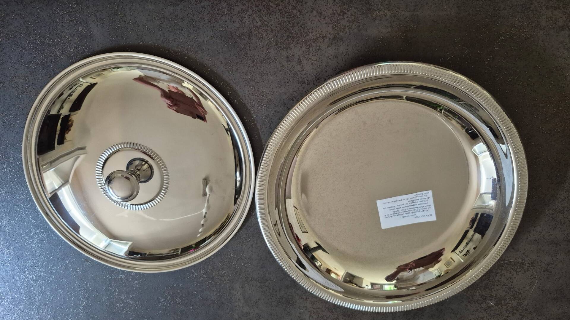 Jean Couzon serving dish with its lid