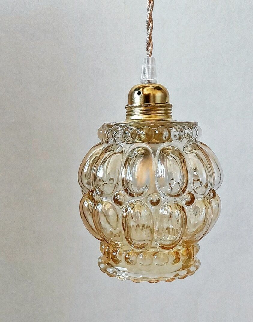 Vintage amber walkman