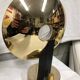Pair of golden sconces from the 80s estiluz