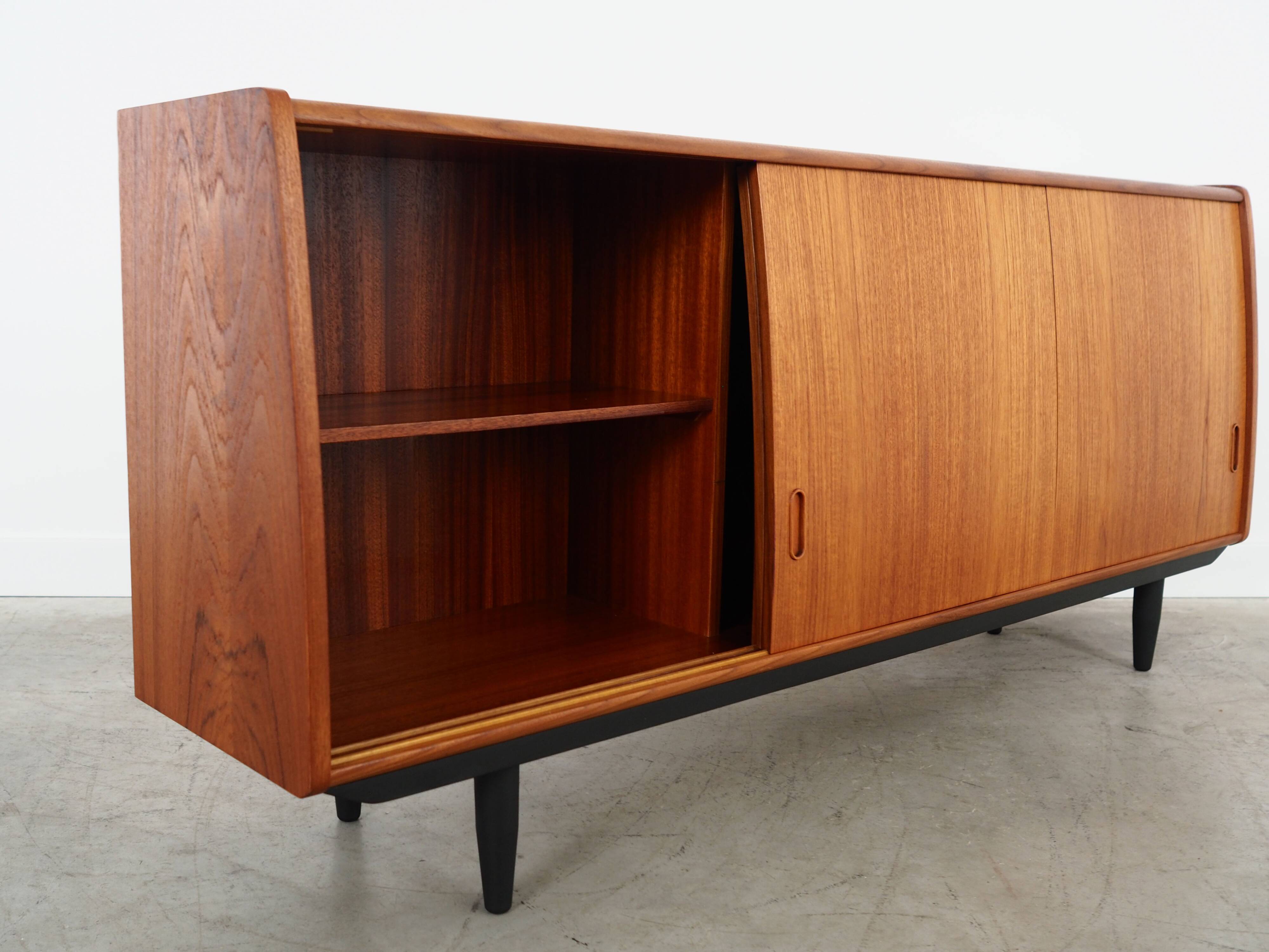 Teak sideboard, Danish design, 1970s, manufacture: PMJ Viby J