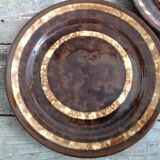 Series of 5 dessert plates