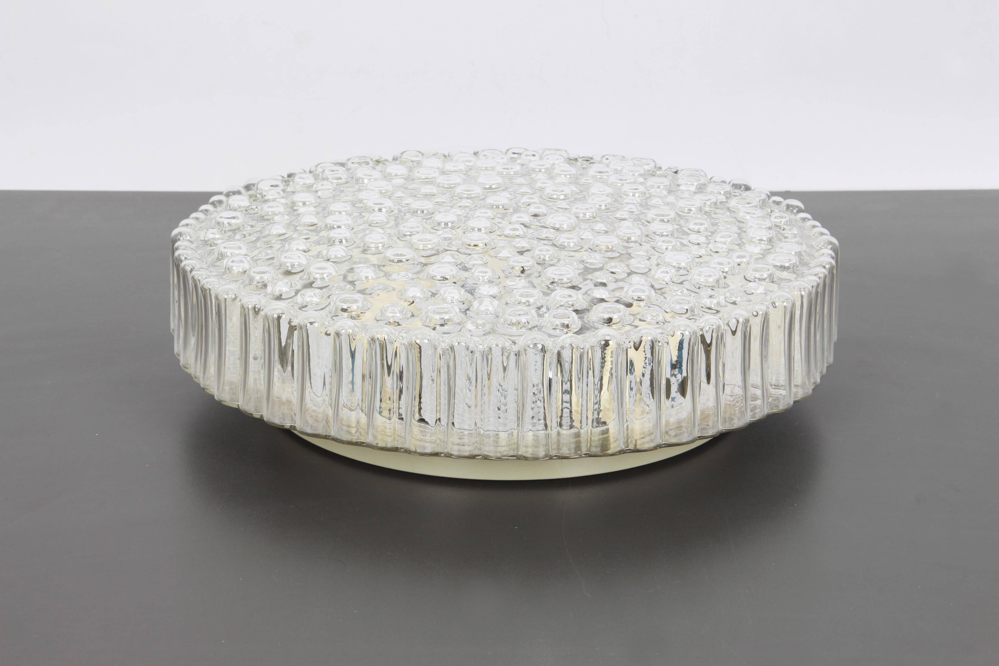 Glass bubble ceiling light by Staff, Germany, 1970s