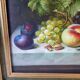 Huile sur toile, nature morte originale signée par Antonio De Giovan