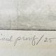 Signed painting sketch The Hille of Home by Muford Carter, wood frame