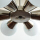 Silver Sputnik chandelier by Jaroslav Bejvl for Kamenický Šenov, 1970s