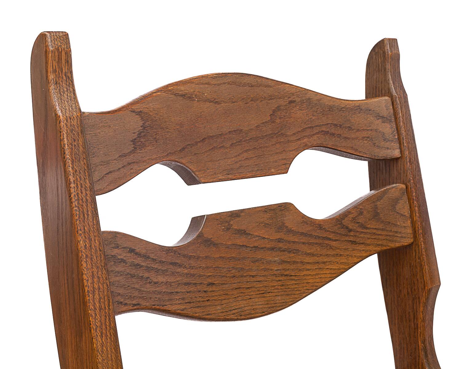 Set of 6 chairs by Guillerme and Chambron