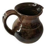 small stoneware pitcher from Puisaye
