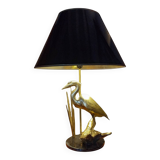 Brass table lamp