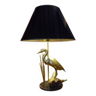 Brass table lamp
