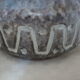 Vase en ceramique W Germany gris bleu