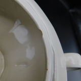 Céranord pourer, creamer and sugar bowl