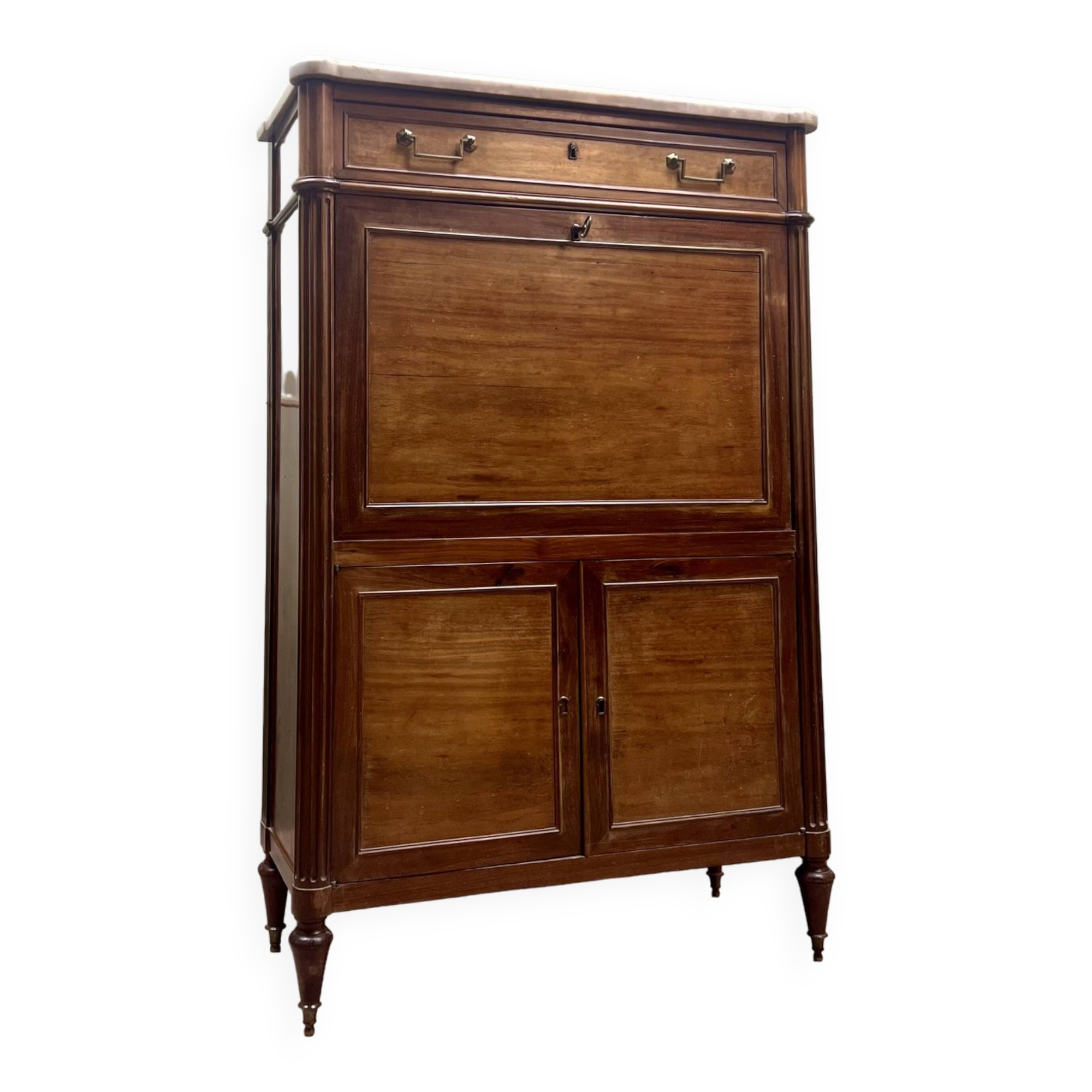 Mahogany Secretary Louis XVI XVIII Eme Century