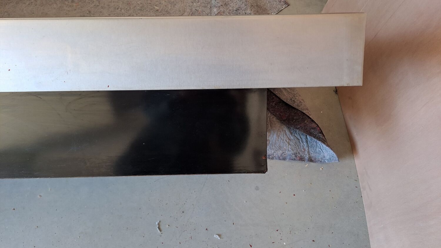 Mirror coffee table 1970