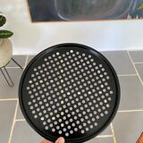 Vintage perforated metal tray