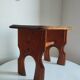 Old wooden stool / step stool Le Printemps