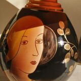 70s lamp signed Louis Drimmer