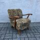 Jindrich Halabala lounge chair Up Závody 30s wood art deco