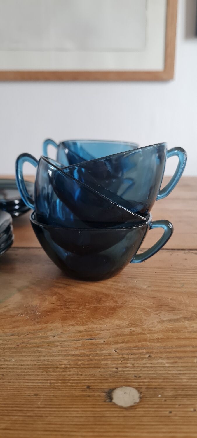 Service de 6 tasses à café vereco