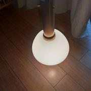 Suspension design opaline blanche