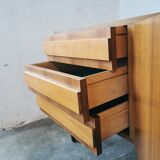 Vintage sideboard, walnut veneer