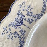 Round ironstone dish Sarreguemines model Corbeille