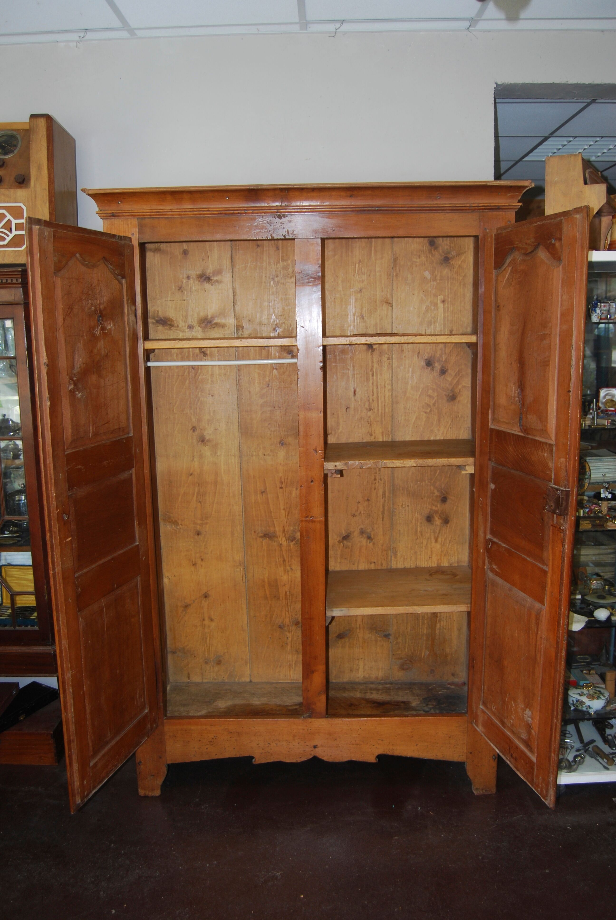 Old mountain wardrobe