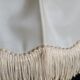 Antique lampshade with fringes