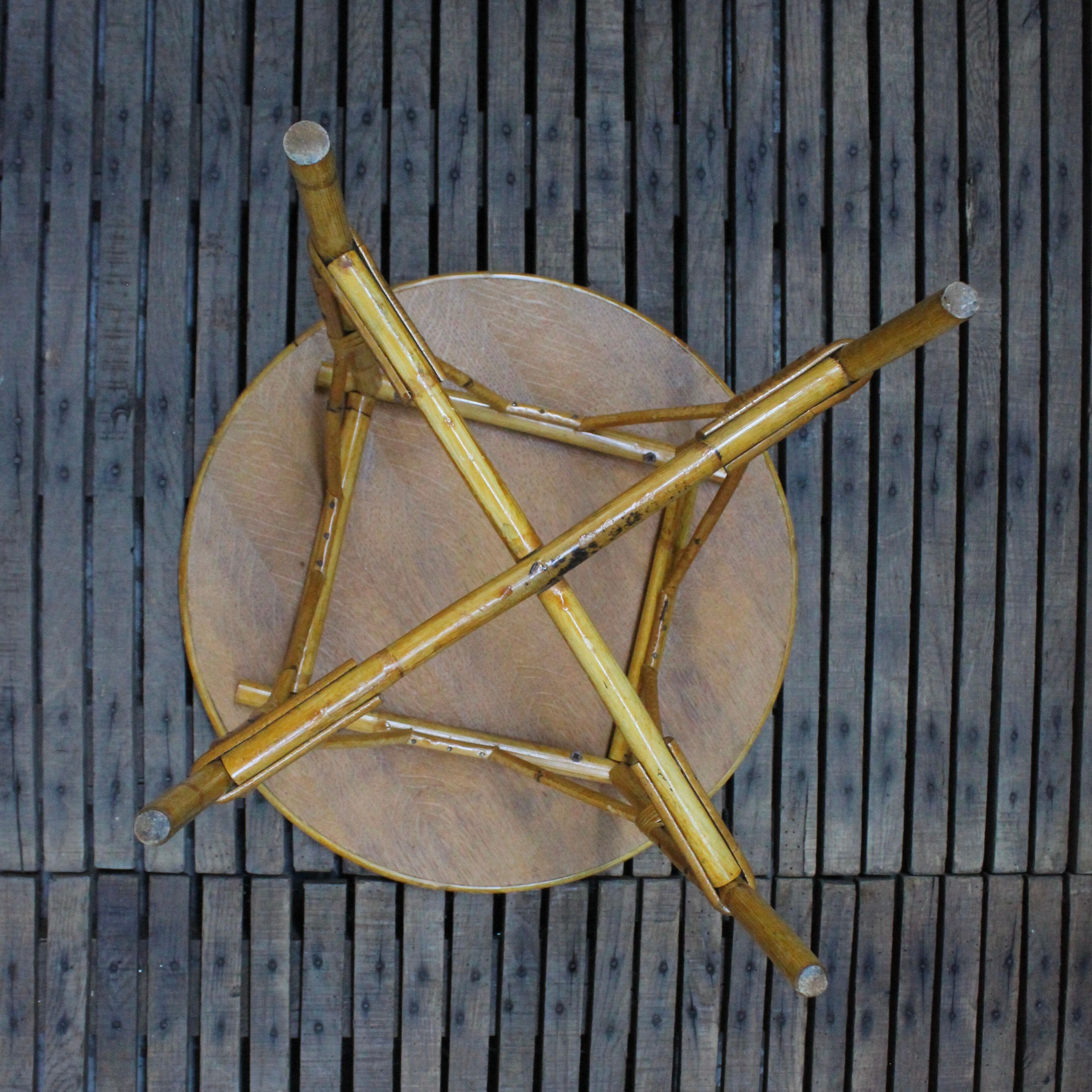Bamboo coffee table