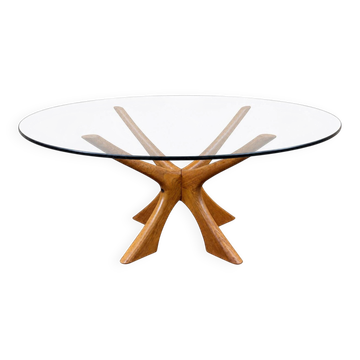 1960s 1970s Teak Coffee Table T118 by Illum Wikkelso for Niels Eilersen
