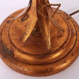 Gilt ‘Sheaf of Wheat’ Table Light, Florentine Table Lamp by Hans Kögl, 1960s