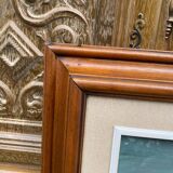 Original Italian painting Antonio Ponticelli oil on canvas landscape 140x82c