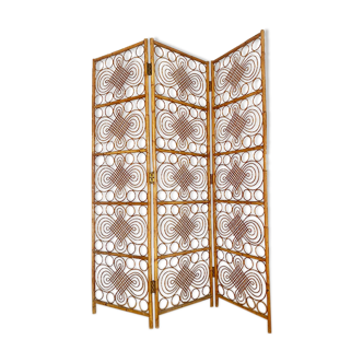 Rattan screen