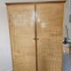 large antique wooden storage unit
