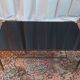 Vintage coffee table in brass and glass