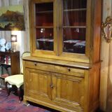 Buffet deux-corps XIXème en chêne 150 x 224 cm
