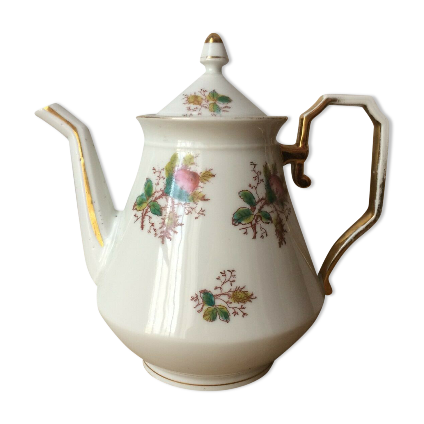 Tea and coffee maker or sugar maker in Porcelain from Paris