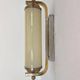 Bauhaus Chrome and glass Wall Lamp, 1930s - Czechoslovakia